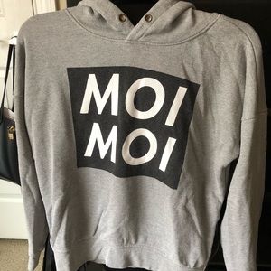 Grey sweatshirt! Size Medium!